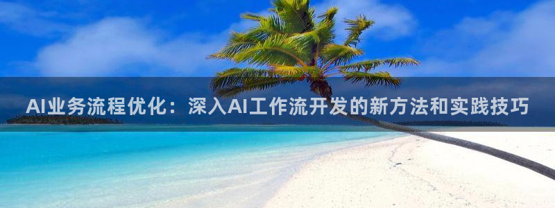 AI业务流程优化：深入AI工作流开发的新方法和实践技巧